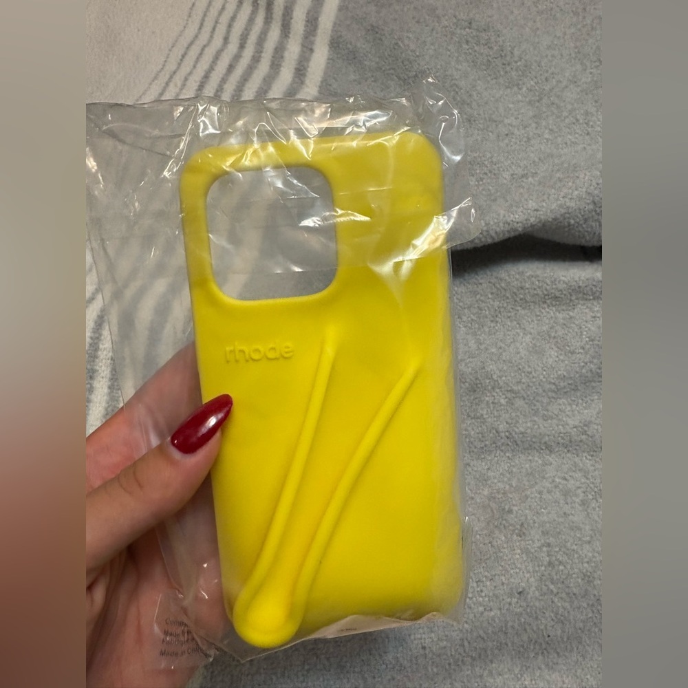 RHODE Vibrant Yellow Phone Case